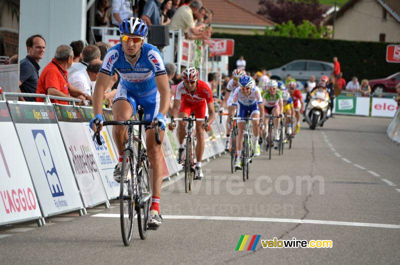 Sergey Rudaskov (Itera-Katusha) & David Moncouti (Cofidis)