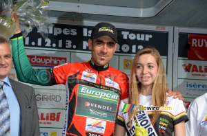 Jérôme Cousin (Team Europcar), most combative rider (216x)