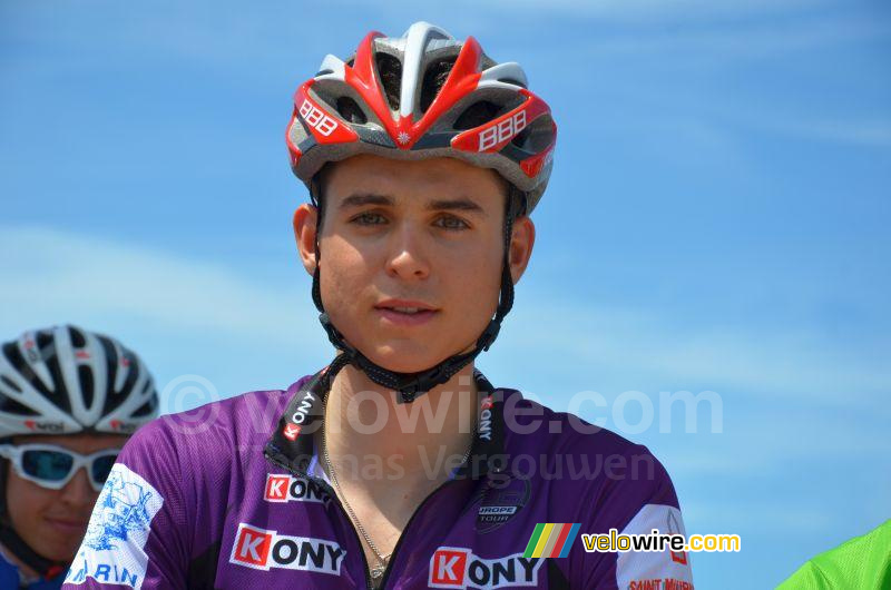 Rudy Molard (Cofidis) en violet