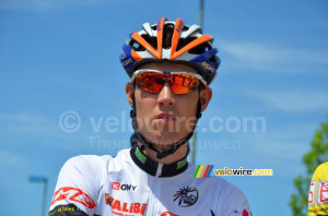 Daan Olivier (Rabobank Continental) in the white jersey (291x)