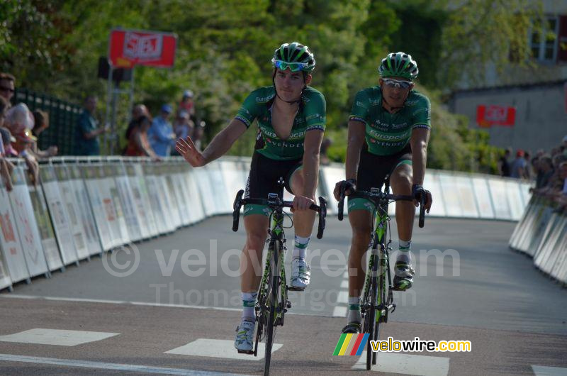 Angelo Tulik & Rafa Chtioui (Team Europcar)