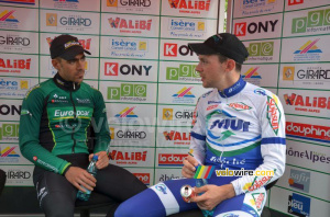 Jérôme Cousin et Paul Poux repassent l'étape en revue (302x)
