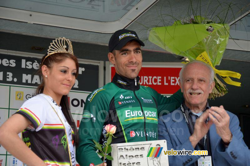 Jérôme Cousin (Team Europcar), vainqueur d'étape