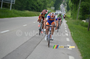 Marco Minnaard (Rabobank Continental) leading (260x)