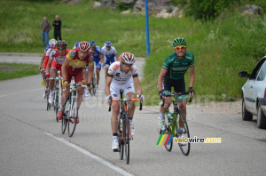 Perrig Quemeneur (Europcar) & Sébastien Duret (Bretagne-Schuller) en tête (295x)