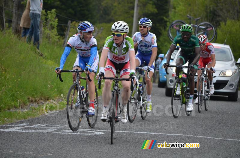 Lasse Bchman (Glud & Marstrand-LR) op de Col de Portes