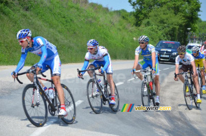 Sergey Chernetski (Itera-Katusha) au sein du peloton (259x)
