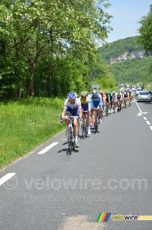 Maxime Médérel (Saur-Sojasun) toujours en tête du peloton (2)