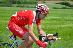 David Moncoutié (Cofidis) dans l'échappée (225x)