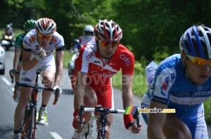 David Moncoutié (Cofidis) dans l'échappée (2) (195x)