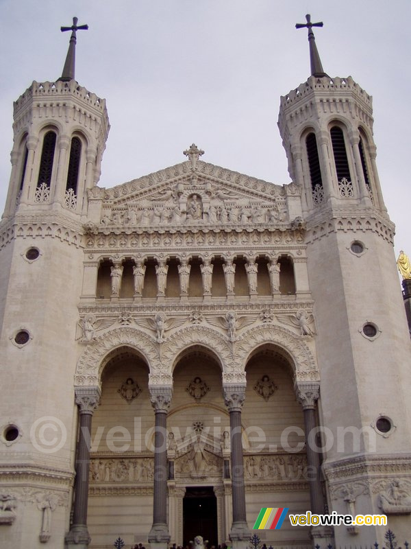 La basilique Fourvière à Lyon