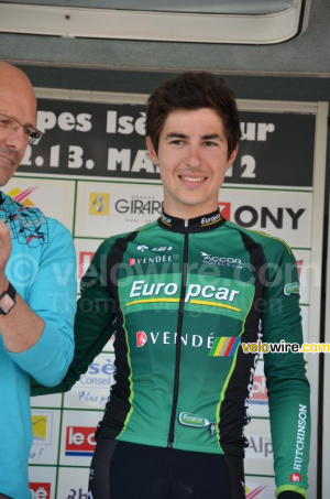 Angelo Tulik (Team Europcar) sur le podium (299x)