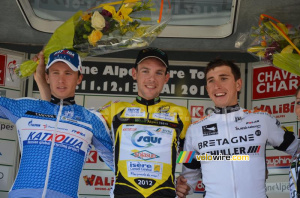 Podium RAIT 2012: 1-Poux, 2-Rudaskov, 3-Hardy (250x)