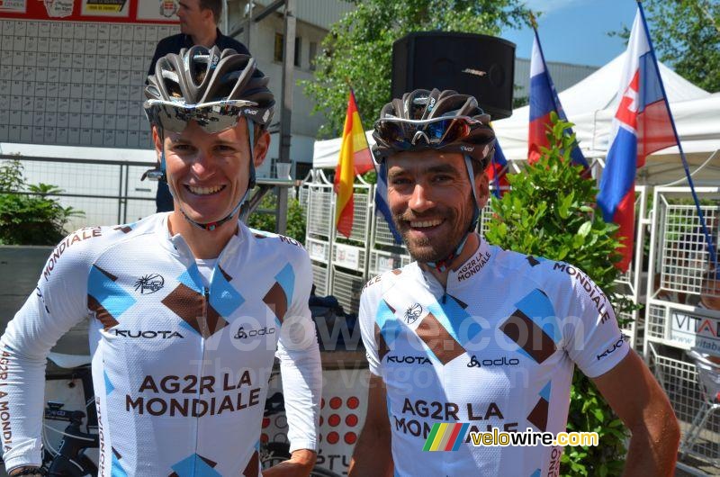 Maxime Bouet & Christophe Riblon (AG2R La Mondiale)