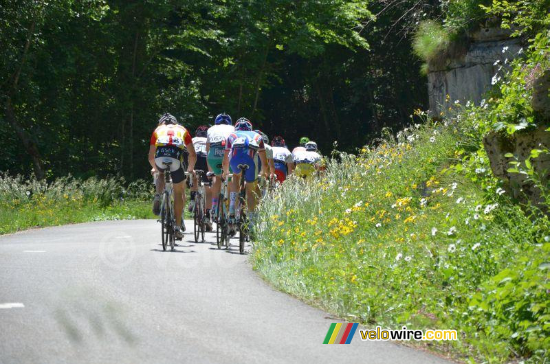 Le peloton s'en va