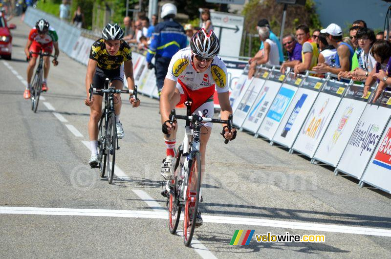 Benjamin Jasserand (Savoie) wint de sprint voor de 5de plaats