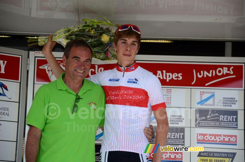 Elie Gesbert (Bretagne), leader Challenge National Juniors