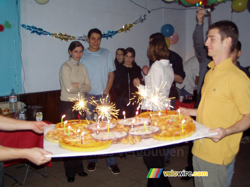 Les gateaux d'anniversaire !