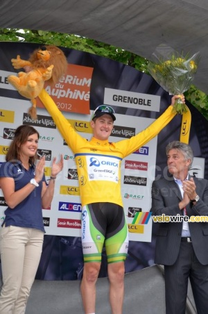 Luke Durbridge (Orica-GreenEDGE), yellow jersey (276x)