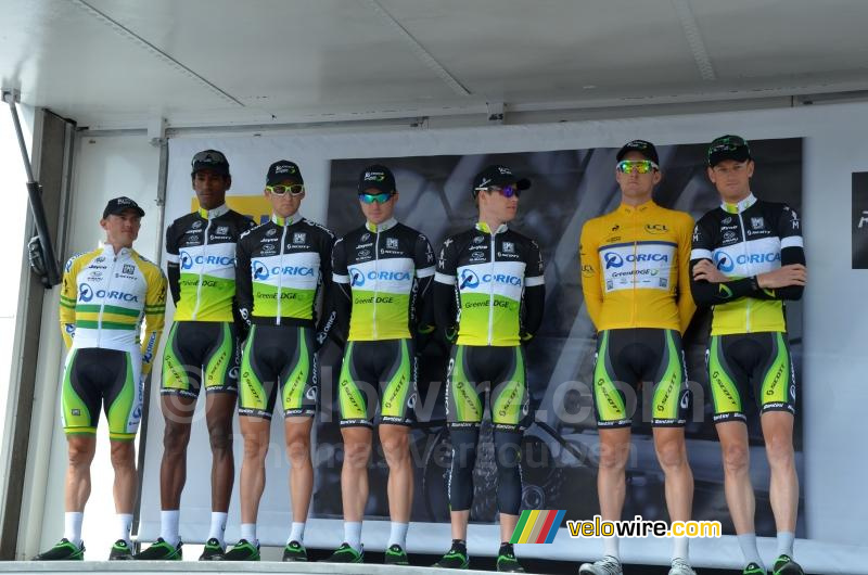 The Orica-GreenEDGE team