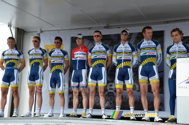 The Vacansoleil-DCM Pro Cycling Team