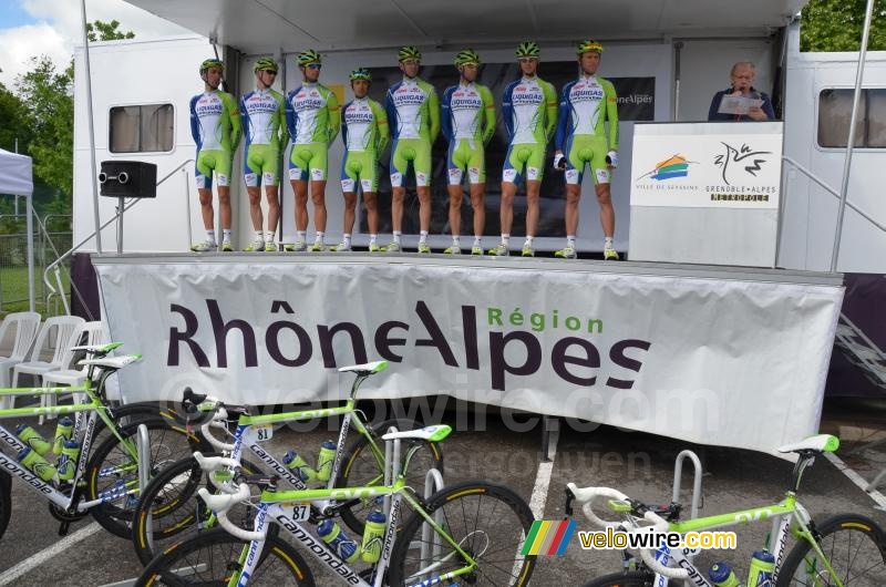 The Liquigas-Cannondale team