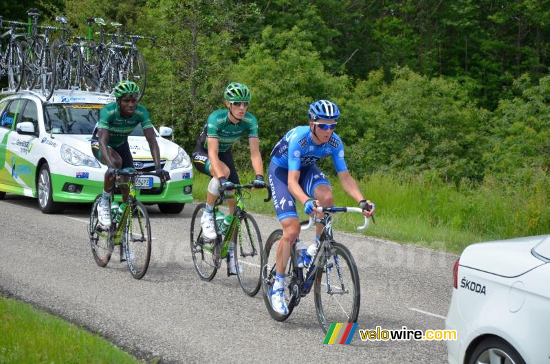 David Tanner (Saxo Bank), Pierre Rolland & Kevin Reza (Europcar)