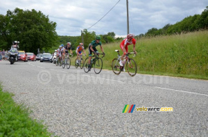 The leading group with 6 riders (624x)