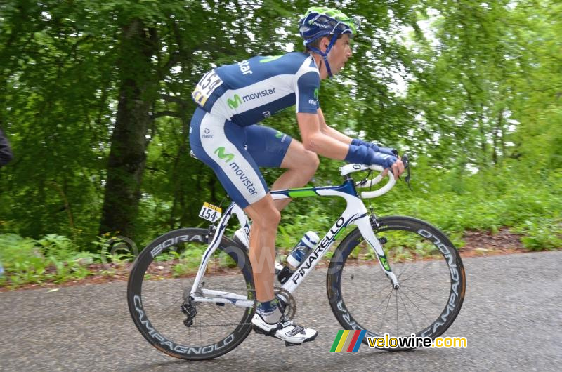 Imanol Erviti (Movistar Team) sur le Grand Colombier (2)