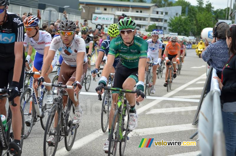 Rinaldo Nocentini (AG2R) & Pierre Rolland (Europcar)