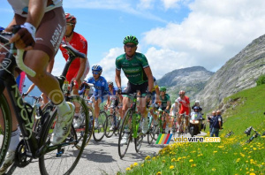 Thomas Voeckler (Europcar) dans l'échappée (603x)