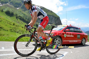 Frederik Willems (Lotto-Belisol) sur le Col de la Colombière (544x)
