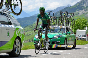 Kévin Reza (Europcar) sur le Col de la Colombière (252x)