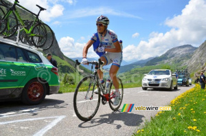 Arthur Vichot (FDJ-BigMat) on the Col de la Colombière (313x)