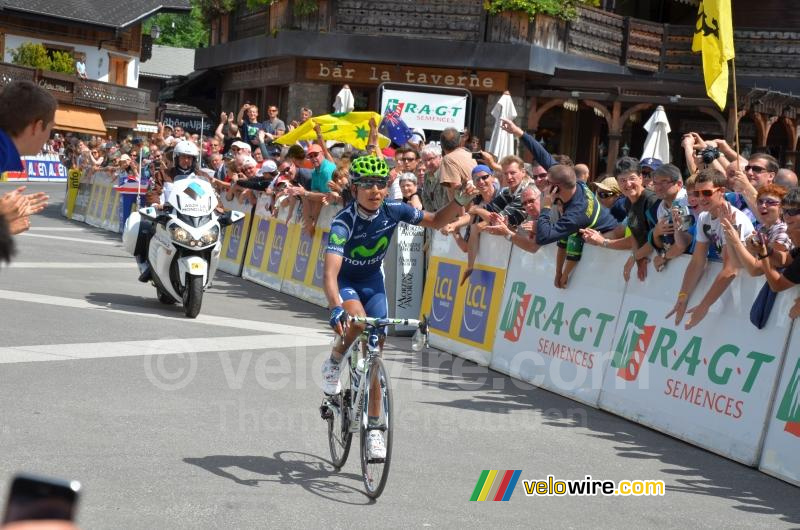 Nairo Quintana (Movistar Team) remporte l'étape