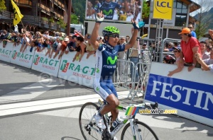 Nairo Quintana (Movistar Team) remporte l'étape (3) (546x)