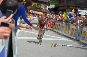 Cadel Evans (BMC Racing Team) finishes 2nd (232x)