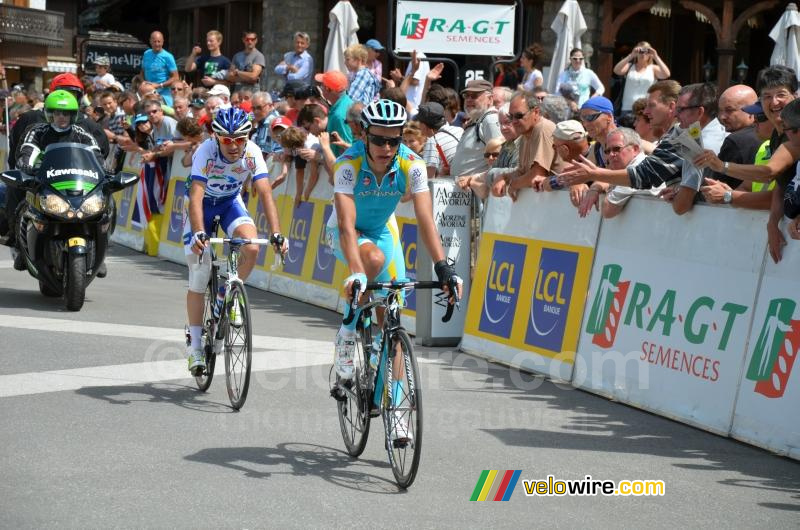 Egor Silin (Astana) & Maxime Médérel (Saur-Sojasun)