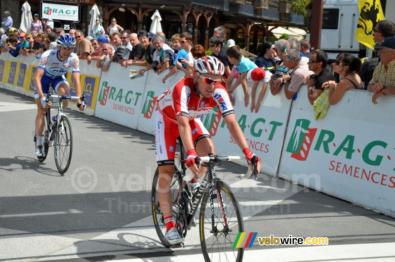 Yury Trofimov (Katusha Team) à l'arrivée