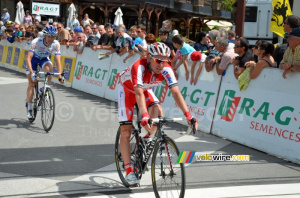 Yury Trofimov (Katusha Team) à l'arrivée (656x)