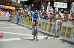 David Millar (Garmin-Barracuda) at the finish (188x)