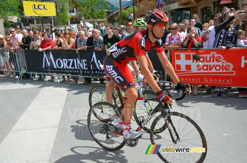 Steve Morabito (BMC Racing Team) à l'arrivée