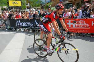 Steve Morabito (BMC Racing Team) à l'arrivée (176x)