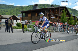 Julien Simon (Saur-Sojasun) at the start (321x)