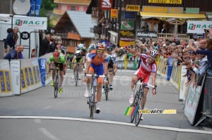 Daniel Moreno (Katusha Team) wins the stage (455x)