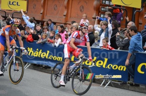 Daniel Moreno (Katusha Team) remporte l'étape (2) (553x)