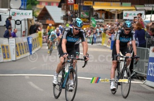 Michael Rogers & Chris Froome (Team Sky) (292x)