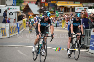 Michael Rogers & Chris Froome (Team Sky) (362x)