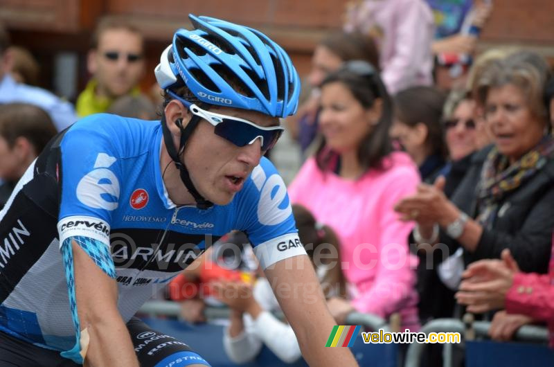 Dan Martin (Garmin-Barracuda), at the finish