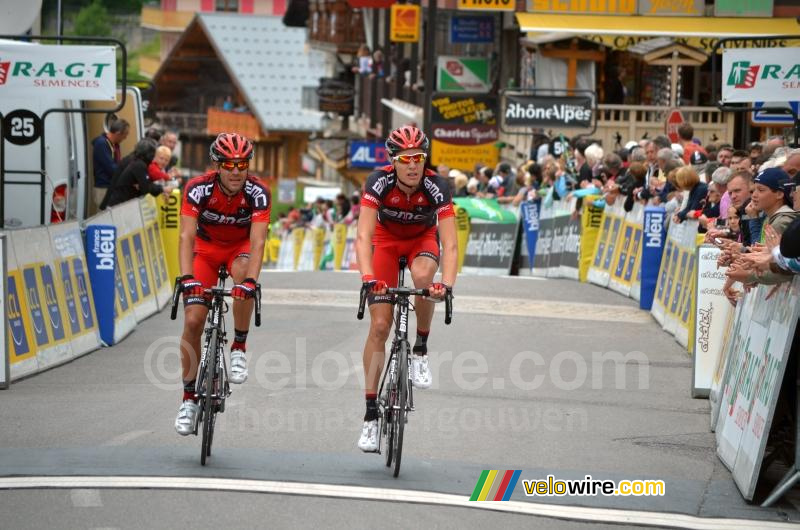 Amal Moinard & Michael Schr (BMC Racing Team)